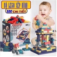 lego 520 chi tiết- Đồ chơi lắp ghép phát triển trẻ toàn diện