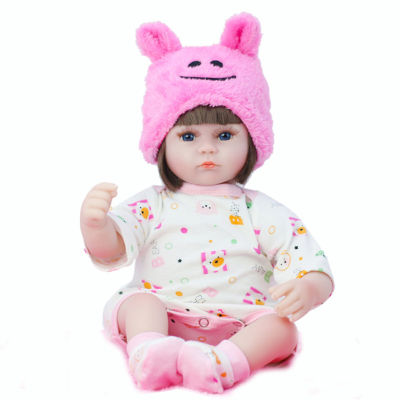 NEW Reborn Doll Lifelike Newborn Simulation Animals Baby Enamel Dolls Children Kids Educational Toy Reborn Birthday Present