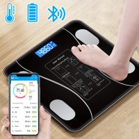 Smart Weighing Scale Bluetooth-Compatible Lichaamsvet Intelligente Electronic Intelligent Weight Loss Body Fat Scale Balances