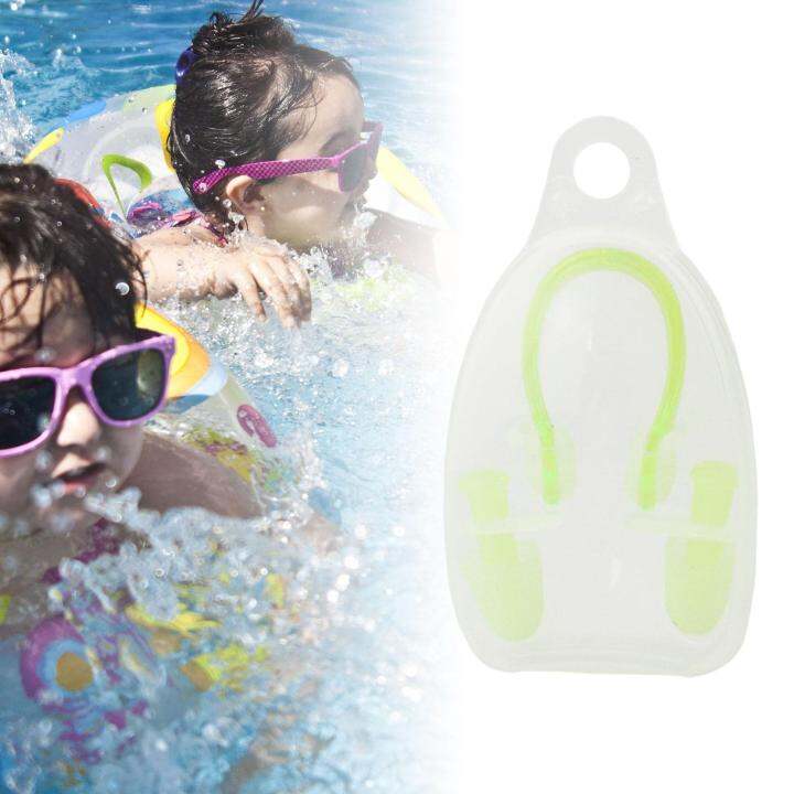 WDAir Swimming Ear Plugs and Nose Clip Earplugs and Nose Clip Set