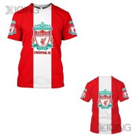 2023 new arrive- xzx180305   Mens Liverpool Jersey 3D Printed Short Sleeve T-Shirt