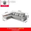 Beanbag ifc1564 sofá reclinável secional dobrável moderno de canto - ảnh sản phẩm 1