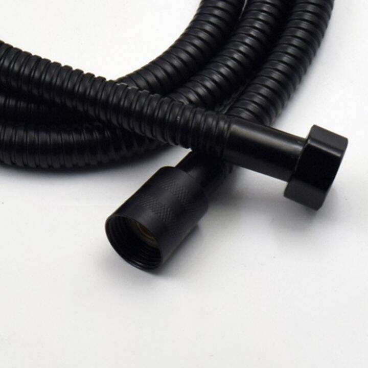 handheld-shower-head-matte-black-flexible-shower-hose-150cm-pipe-diameter-20mm-pipe-length-1-5m-shower-hose-by-hs2023