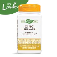 Natures Way Zinc Chelate 30 mg 100 caps