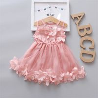 【CW】 Baby Dresses Children Birthday Mesh Color Kids Clothing