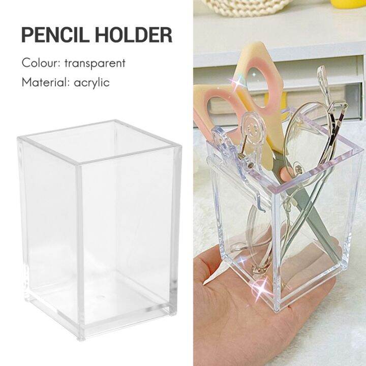 acrylic-pen-holder-2-pack-clear-desktop-pencil-cup-stationery-organizer-for-office-desk-accessory