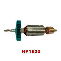 AC220-240V A Rmature เครื่องยนต์มอเตอร์โรเตอร์แทนที่สำหรับ Makita HP1620 HP1641 HP1640 HP1621 HP1621F 4ฟันชิ้นส่วนเครื่องมือไฟฟ้า