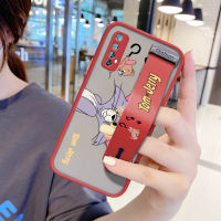 UCUC เคสโทรศัพท์เคสสำหรับ Realme 7 Realme Narzo 20 Pro กรณีการ์ตูนอะนิเมะกันกระแทก Frosted กลับนุ่มขอบฝาครอบเลนส์ป้องกันเลนส์ Ultra Thin (สายรัดข้อมือ) เคสโทรศัพท์