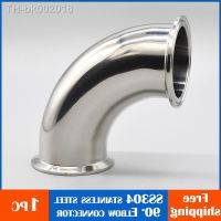 ▦✳▤ 1.5 2 3 4 (19-108mm ) OD Sanitary Tri Clamp Feerule OD 90 Degree Elbow water Pipe Fitting connector Stainless Steel 304