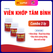 Combo 03 hộp viên khớp Tâm Bình Hỗ trợ giảm đau khớp, viêm khớp