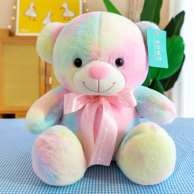 [COD] ตุ๊กตาหมีตุ๊กตาหมีสินค้าใหม่สีหมอนกอดหมีใหญ่สำหรับสาวๆตุ๊กตานอนบนเตียงของขวัญวันวาเลนไทน์