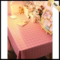 Fresh Girl S Heart Tablecloth Waterproof Oil-Proof Anti-Scald Desk Ins Student Online Red Meal Coffee Table PC Table Mat