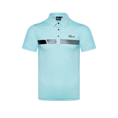 Golf clothing mens fashion sports casual slim breathable quick-drying jersey outdoor ball suit top polo shirt PEARLY GATES  XXIO PING1 ANEW Malbon TaylorMade1 Castelbajac Callaway1✐✶❄