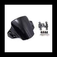 ✐อุปกรณ์เสริมรถจักรยานยนต์กระจกบังลมกระจกหน้ารถสำหรับ YAMAHA MT-09 2021 2022 2023 MT09 MT 09 Mt09 (สีดำ)