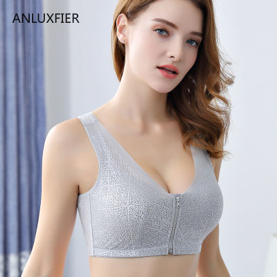 H9646 Special Bra Underwear After Breast Cancer Surgery No Steel Ring Front Buckle Zipper Gather Sexy Comfortable Bras Lingerie