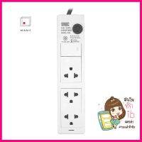 รางปลั๊กไฟ 3 ช่อง 1 สวิตซ์ UNIC P403-1 3 ม.POWER STRIP UNIC P403-1 3-OUTLET 1-SWITCH 3M **ราคารวม Vat แล้วค่ะ ไม่มีบวกเพิ่ม**