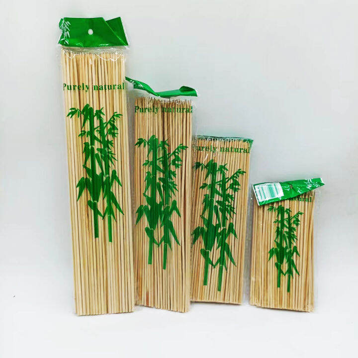 whole sale Bamboo Skewers (Round 2.5 & 4.0 thick) BBQ Stick / bamboo