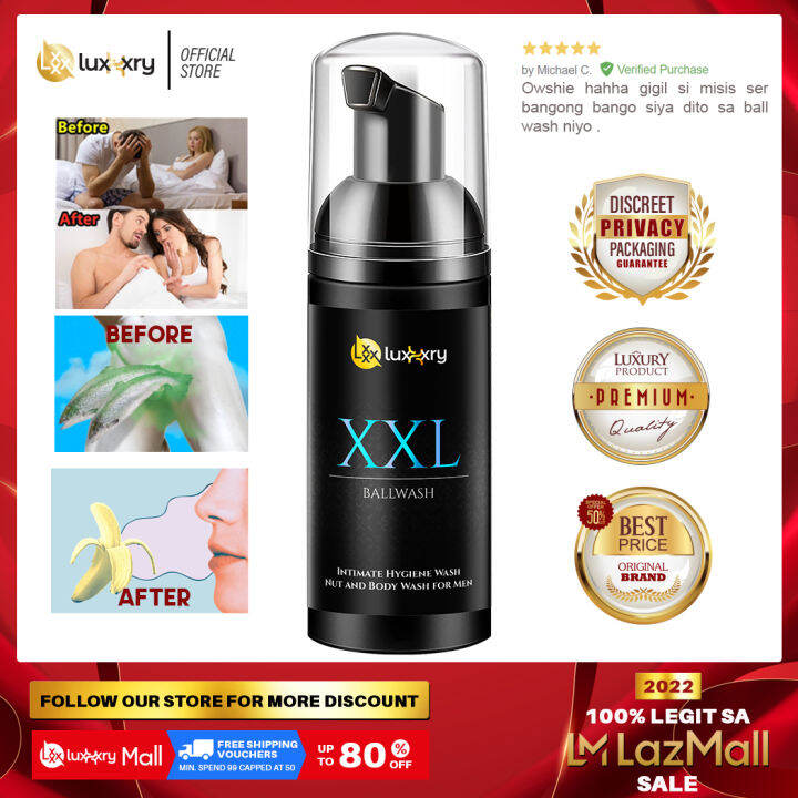 Luxury Intimate Ball Wash for Men Genital Area Care, pH Balance for