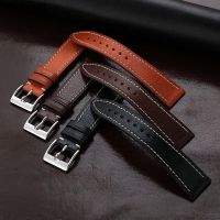 High-end Italian imported cowhide leather strap ultra-thin soft vegetable tanned quick release 20/22mm