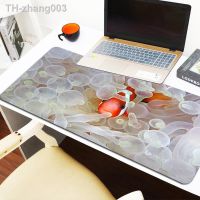 Mouse Mats Cute Fish Gaming Accessories Gamer Keyboard Pad Computer Desks Pc Cabinet Games Desk Mat Mousepad Anime Office Xxl