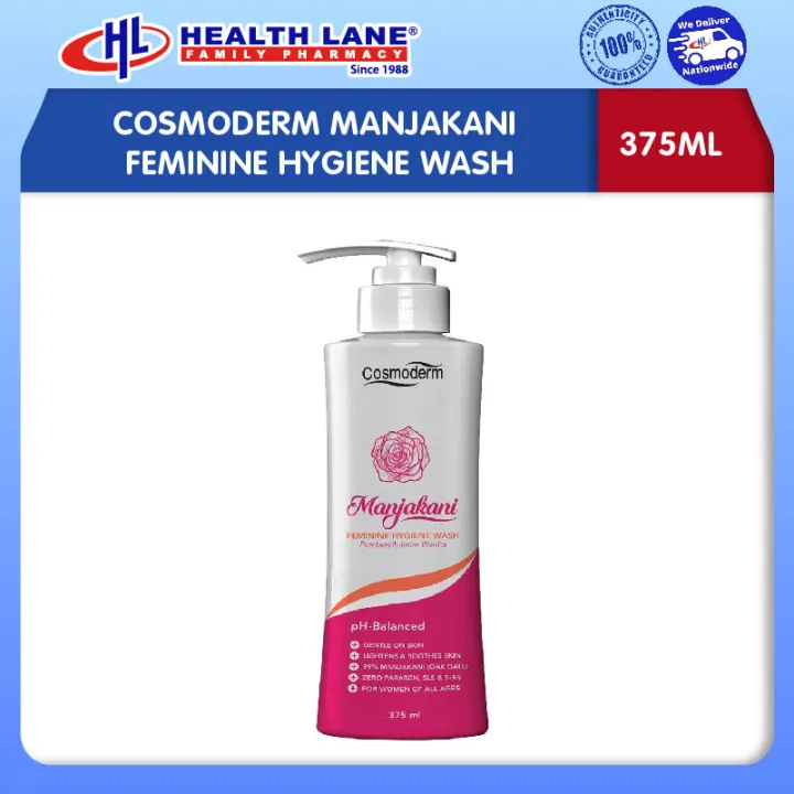 COSMODERM FEMININE HYGIENE WASH (375ML) Lazada