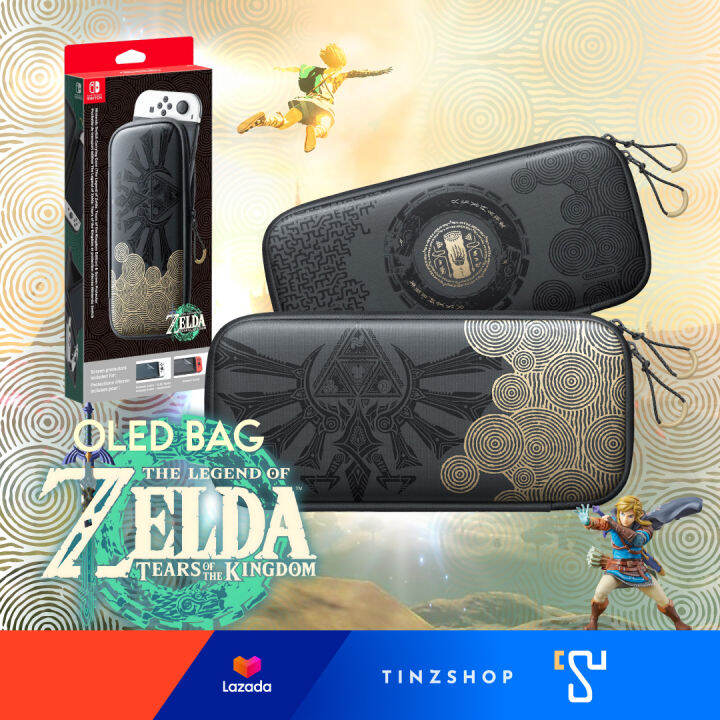 Nintendo Switch Carrying Case & Screen Protector - The Legend of Zelda ...