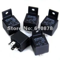 5ชิ้น, ใหม่5-Pin 12โวลต์ DC 40A ยานยนต์อัตโนมัติรีเลย์ JD 1914-12VDC