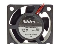 2023 ☆ พัดลมทำความเย็น Nidec U40G24MS6A5-51 24V 0.07A 4Cm เครื่องพิมพ์/อินเวอร์เตอร์ระบายความร้อน