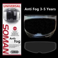 SOMAN Universal รถจักรยานยนต์ Visor ฟิล์ม Anti Fog สำหรับ AGV SHOEI HJC X14 K5 K3SV K1 Moto หมวกกันน็อกอุปกรณ์เสริม Antifog ฟิล์ม