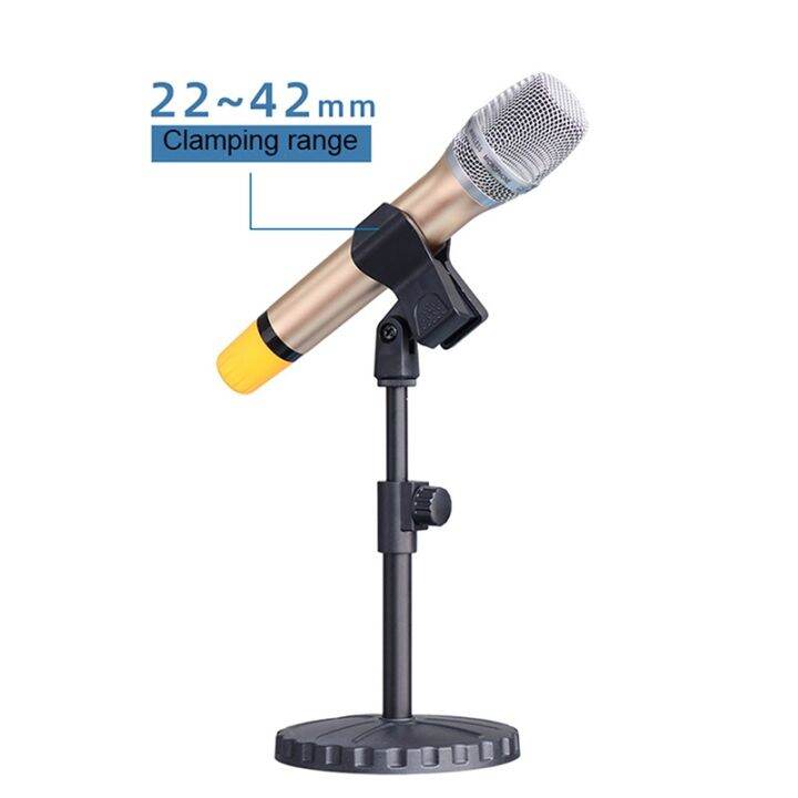 【New】1Pc Universal Microphone Clip For Shure Mic Holder Handheld