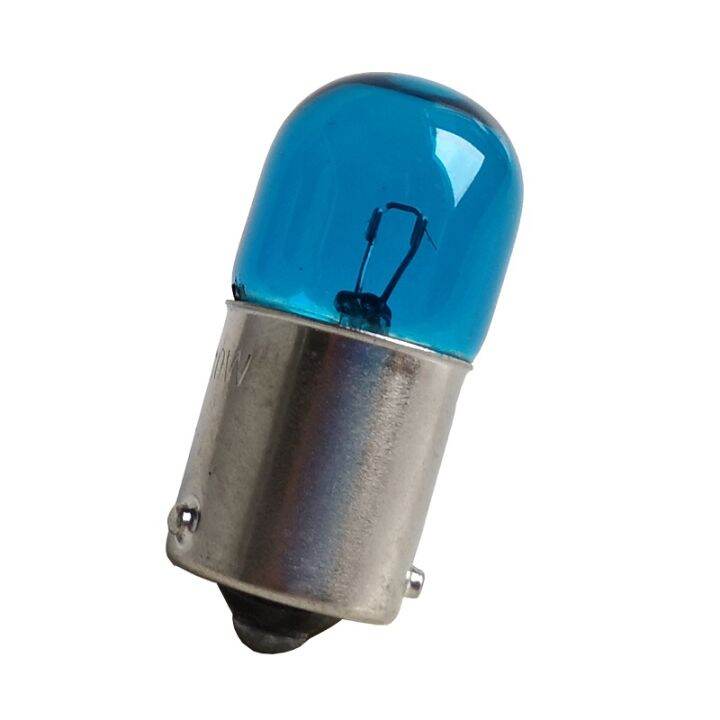 4ชิ้น-r10w-t16-bau15s-12โวลต์10วัตต์วอร์มไวท์รถยนต์หลอดฮาโลเจนสัญญาณหลอดไฟมาตรฐานอัตโนมัติภายในแสงโคมไฟป้ายทะเบียน