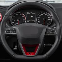 DIY Hand stitched Black Suede Car Steering Wheel Cover For Seat Leon Cupra R Leon ST Cupra Leon ST Cupra Ateca Cupra Ateca FR