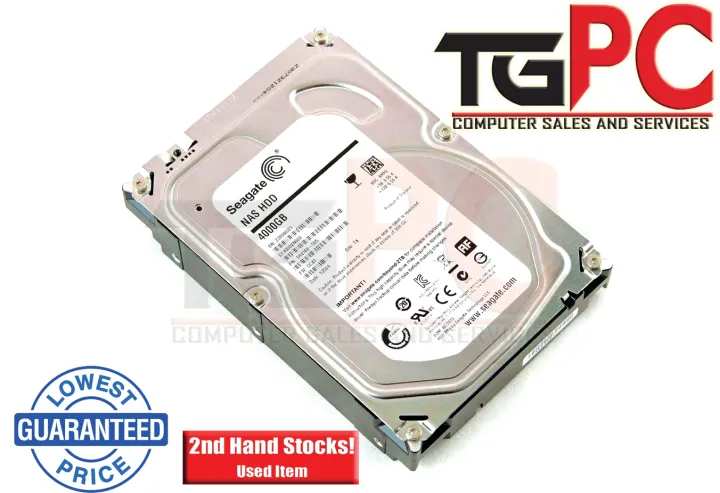Seagate ST4000VN000 4TB NAS HDD 5900RPM 64MB Cache | Lazada PH
