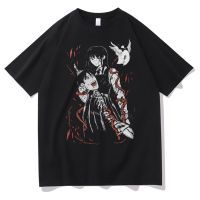 Asa Mitaka Kaus Pria Gergaji Hadiah Untuk Penggemar Pria Wanita Atasan Kaus Denji Makima Pokolo Horor Anime Kaus Manga Grafis S-4XL-5XL-6XL