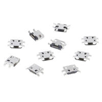 ? TOOL 10 pcs Type B Micro USB 5 PIN FEMALE Charger MOUNT JACK Connector Port SOCKET