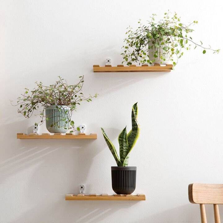 1-2-3pcs-bamboo-living-room-decoration-hanger-wall-hanging-flower-shelf-bedroom-wall-partition-storage-rack-for-flowers-plants