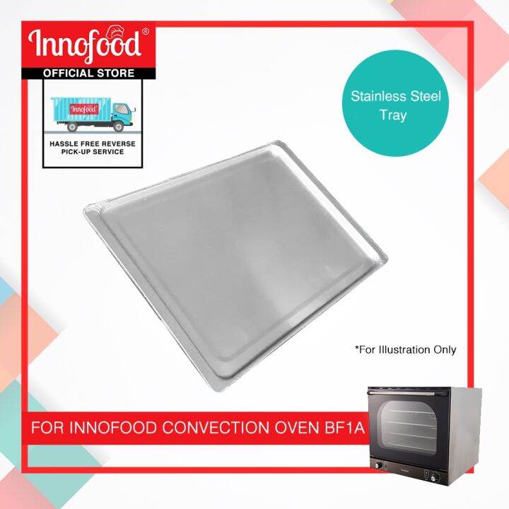 (OFFICIAL STORE) Innofood KTBF1A Convection Oven Stainless Steel TRAY