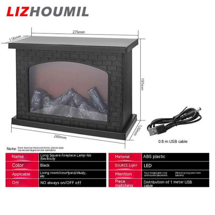 lizhoumil-โคมไฟ-led-โรแมนติกจำลองการออกแบบเปลวไฟเครื่องประดับเตาผิงสำหรับบ้านสวนวิลล่าการตกแต่งสวน