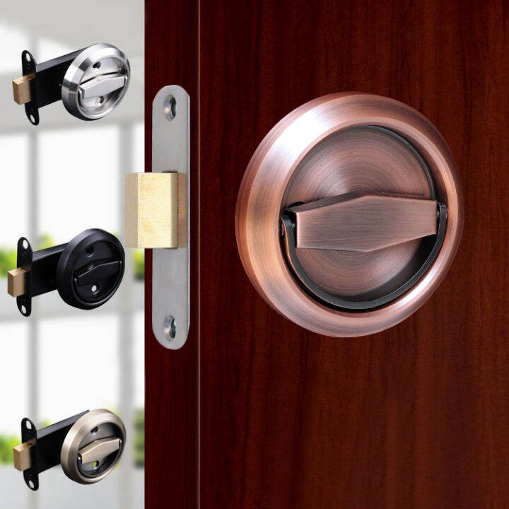 Stainless Steel 304 Door Lock Recessed Invisible Handle Safety Hidden
