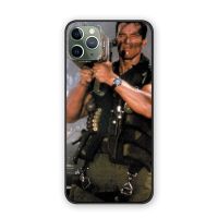 ♕ Arnold Schwarzenegger Film Commando 1985 poster back cover silicone TPU phone case For iphone 11 12 mini pro proMax case shell