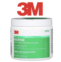 3M 9019 MARINE METAL RESTORER &amp; POLISH น้ำยาขัดเงาเหล็ก, แสตนเลส