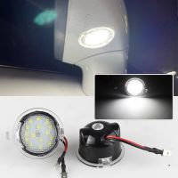 Untuk Ford Edge Mondeo MK5 5 Fusion 2,Everest Mustang Pelat Kaca Spion Mobil Lampu LED Aksesori Otomatis Lentera