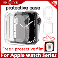 Vỏ + Kính cường lực cho Apple Watch Series 7 6 5 4 SE 41mm 45mm 40mm 44mm thumbnail