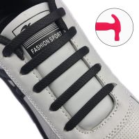 【HOT】✵♠ 12 Pcs Silicone Shoelaces Elastic No Tie Shoe Laces Sneakers Man And Woman Shoes Accessories Lazy Shoelace Rubber