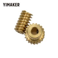 【Worth-Buy】 Yimaker 0.5โมดูลัสอัตราส่วนลดขนาดเล็กของมอเตอร์1:10เอาท์พุทล้อเกียร์ทองแดงสำหรับ Diy