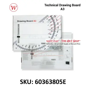 Drawing Board Drafting Table Portable Graphic Architectural Sketch Board