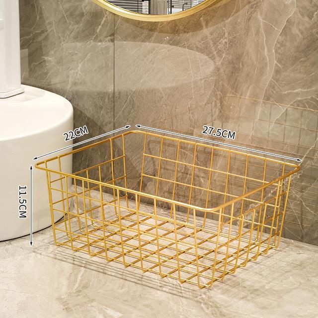 cw-metal-gold-storage-basket-shelf-punch-free-wall-hanging-organization-and-cabinet