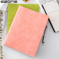 EZONE 208 Page A4 Notebook Thick Notebook Large Notebook Soft Leather Diary Notebook School Office Supplies Journals Stationery Note Books Pads