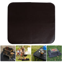 Fireproof Grill Mat Heat Insulation Pad for Outdoor Picnic Silicone Coated Fireproof Grill Mat BBQ Equipment