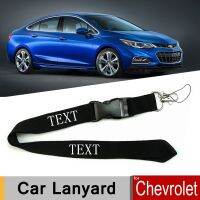 Car Lanyard Keychain ID Holders Cell Phone Neck Straps for Chevrolet Cruze Captiva Z71 Trax Camaro Aveo Malibu Key Ring XFLGS37